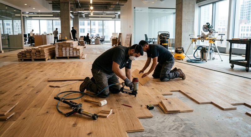 Commercial Hardwood Service in Denver County, CO