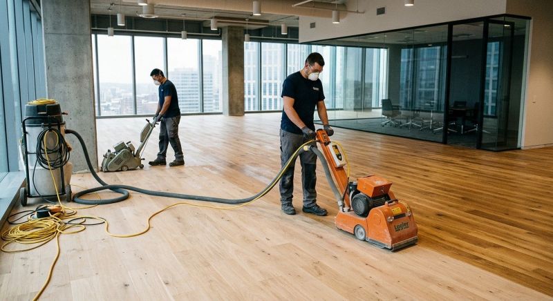 Commercial Hardwood Service in Denver County, CO