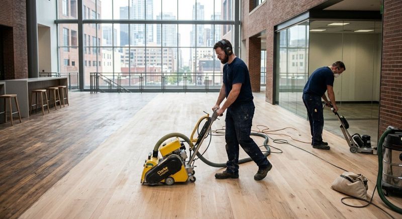 Commercial Hardwood Service in Denver County, CO