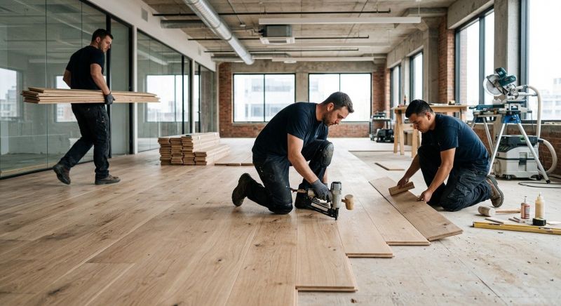 Commercial Hardwood Service in Denver County, CO