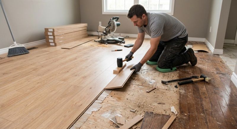 Laminate Floor Installation in Bailey, CO