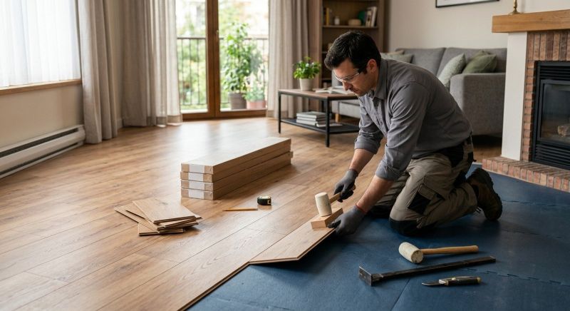 Laminate Floor Installation in Evergreen, CO