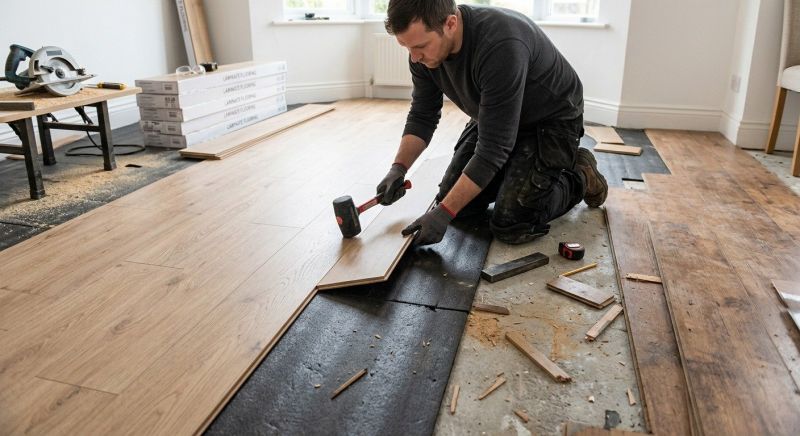 Laminate Floor Replacement in Bailey, CO