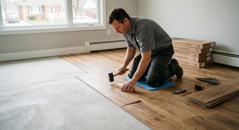 Linoleum Floor Installation in Evergreen, CO