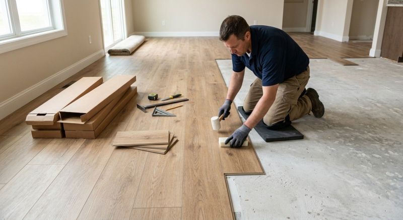 Luxury Vinyl Tile Installation in Park County, CO