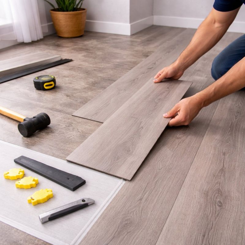 Luxury Vinyl Tile Installation in Wheat Ridge, CO