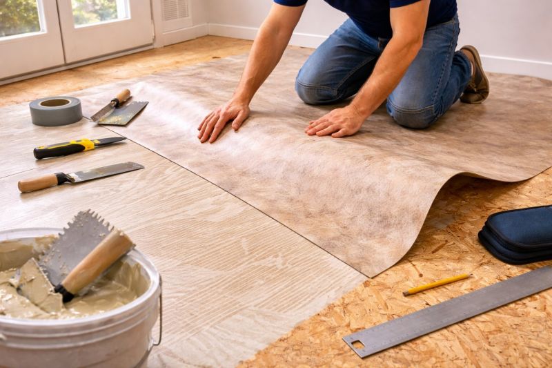 Sheet Flooring Installation in Englewood, CO