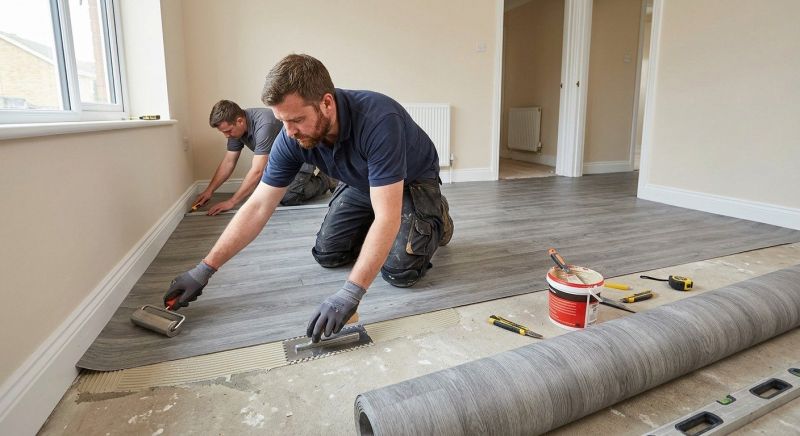 Sheet Flooring Installation in Morrison, CO