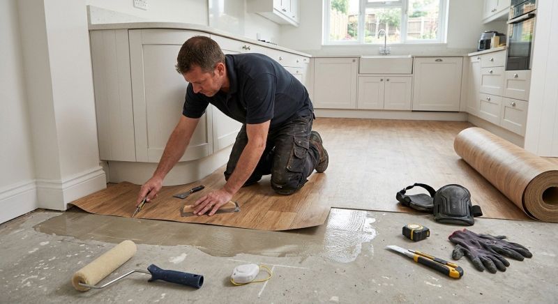 Sheet Linoleum Installation in Evergreen, CO