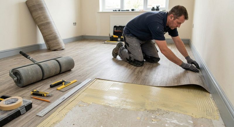 Sheet Vinyl Installation in Littleton, CO