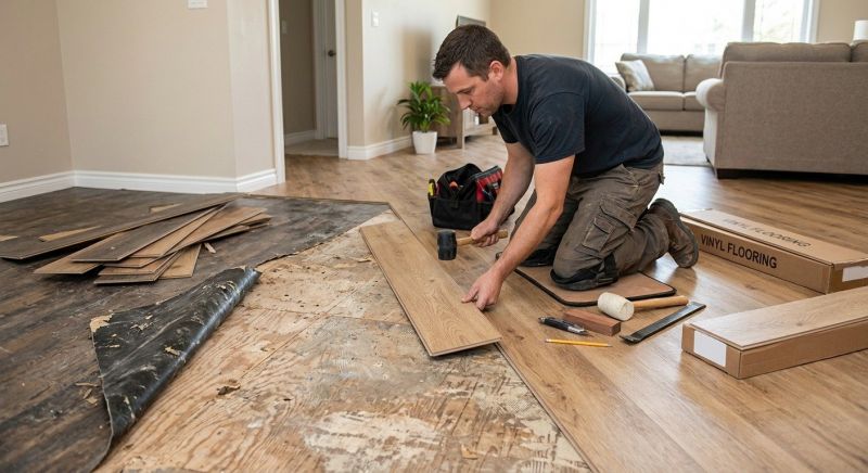 Vinyl Flooring Installation in Bailey, CO