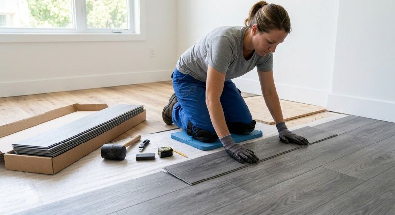 Vinyl Tile Installation in Evergreen, CO